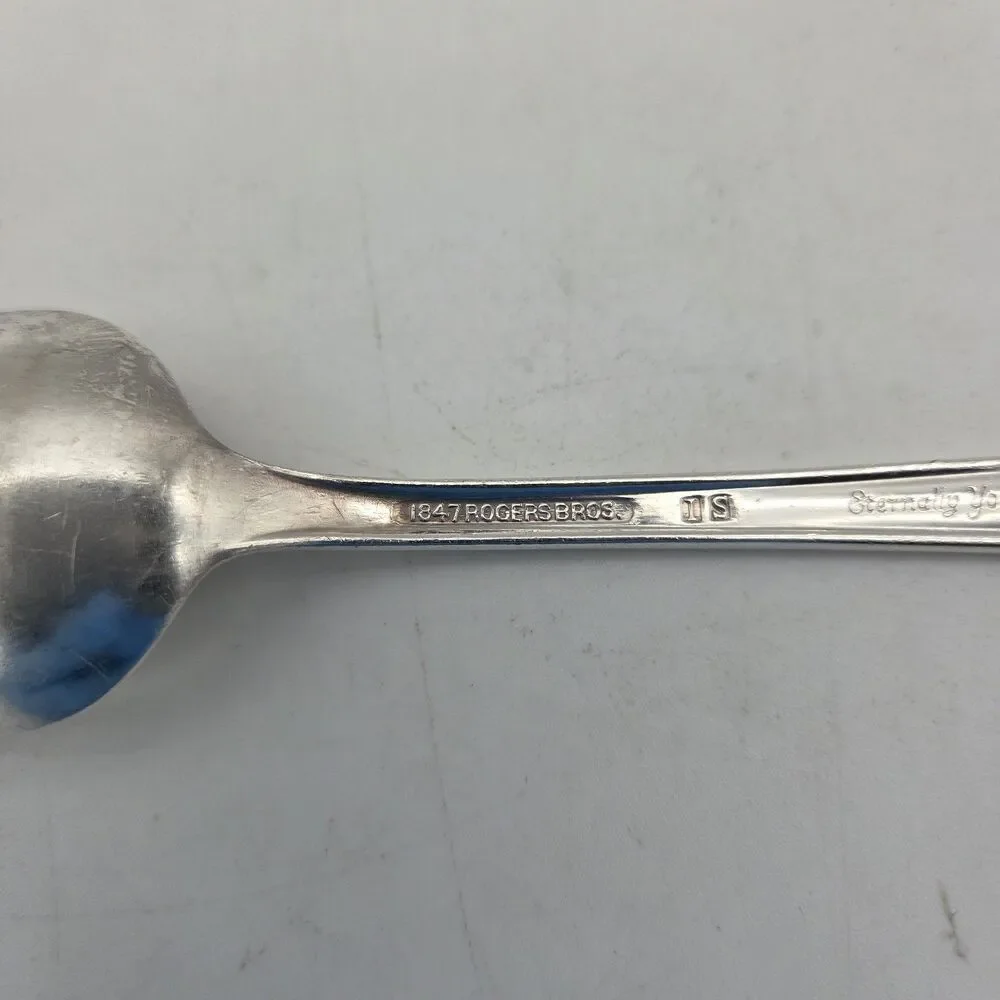 Set of 5 1847 Rogers Bros ETERNALLY YOURS Teaspoons 6
